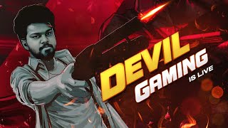 PUBG x BGMI Live தமிழ் 🔥 Full screen live on devilgamingislive6464 bgmi [upl. by Nanette]