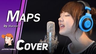 Maps  Maroon 5 cover by Jannine Weigel พลอยชมพู [upl. by Ardnik872]