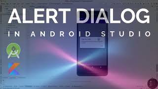 How to Create an Alert Dialog in Android Studio [upl. by Harias]