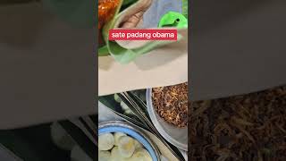 Sate padang obama music shortvideo satepadang resepsatepadang [upl. by Lerred]