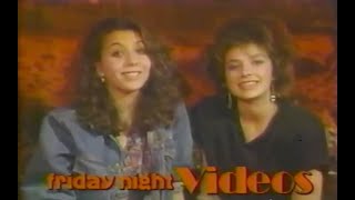 Friday Night Videos 1985 Moon Zappa and Justine Bateman 80s Lost Media [upl. by Cathe718]