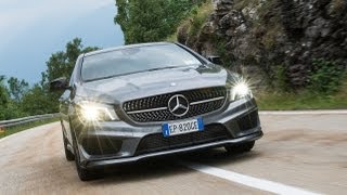 MercedesBenz CLA la prova su strada [upl. by Gyimah8]