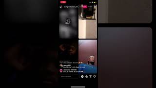 Bmg Upperclass pressed Crooklyn On IG live making him cop the plea Part 2 [upl. by Llenrrad]