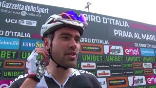 Tom Dumoulin  Interview at the start  Stage 8  Giro dItalia  Tour of Italy 2018 [upl. by Rma]