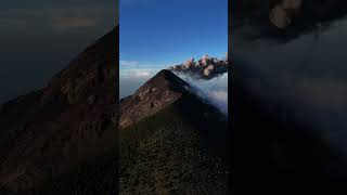 Volcano Fuego Filmed from Base of Volcano Acatenango [upl. by Roose]