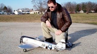 Parkzone P47 Thunderbolt Flight Review [upl. by Dawes]