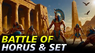 The Battle Of Horus amp Set Of Egyptian Mythology Explained [upl. by Gnilhsa]