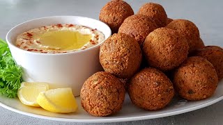 Crispy Falafel Recipe  How To Make Falafel [upl. by Goulden]