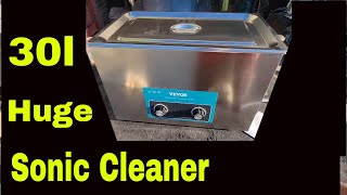 VEVOR 30L Ultrasonic Cleaner 304 Stainless Review and Demo [upl. by Chandal]