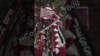 Tiny leg garter Homecoming mum homecomingmums homecoming smallbusiness [upl. by Farlay]