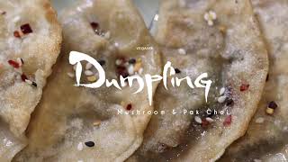 mushroom and pak choi dumplings recipe [upl. by Dibb784]