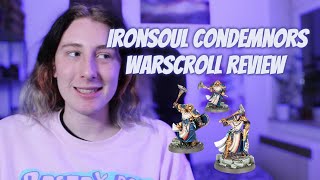 Ironsoul Condemnors Warscroll review for the second edition of Warhammer Underworlds [upl. by Anatsirhc]