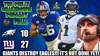 PATHETIC Eagles Show NO HEART VS Giants  Cowboys NFC East Champions  The Philly Shakedown Podcast [upl. by Nadine358]