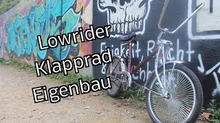 DDR Mifa Klapprad LowriderUmbau [upl. by Nylimaj]