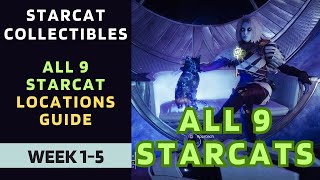 All Starcat Locations Guide  Week 15  Season of the Wish  Destiny 2 [upl. by Esylle997]