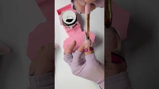 Nail extensions with builder gel nails nailtutorial gelnails [upl. by Ovid416]