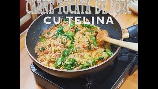 Carne tocata de porc cu telina garnitura o alegeti voi  Bucataria lui Radu [upl. by Atilamrac]