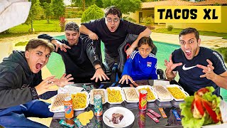 QUI EST LE MEILLEUR MANGEUR DE TACOS DE LA FAMILYA   incroyable [upl. by Yehtomit]