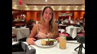 Orlando Magical Dining 2021 at Flemings Dining Review [upl. by Obala]