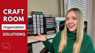 Top 10 Craft Room Organization MustHaves [upl. by Eiramlehcar]