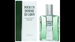 EN Caron pour un Homme spicey sweet Classical Fragrance Review [upl. by Ynohtna]