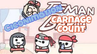 Ciconimation 2024 Carnage Count Indonesia [upl. by Mharba]