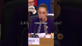 Claudia Sheinbaum Pone A México En El Ojo Del Mundo 😧🥺🥰 [upl. by Axela]