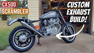 CX500 Custom Exhaust Build EP5 [upl. by Gottuard]