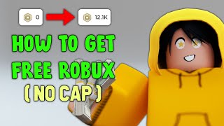 How to Get FREE Robux Tutorial  IOSAndroid 2023 [upl. by Anrev]