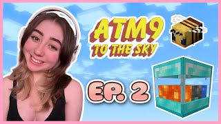 HOW A GAMBLING ADDICTION STARTS  ATM9 TO THE SKY EPISODE 2 [upl. by Fattal]