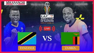 🔴LIVE TANZANIA vs ZAMBIA  AFCON 2023 [upl. by Hackathorn]