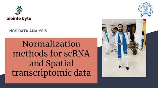 Normalization method for scRNA seq and spatial transcriptomics data  Part 1 [upl. by Emelin]