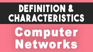 Definition and Characteristics  Computer Networks  IP University 6 Sem Engineering Hindi GATE [upl. by Esinahs]