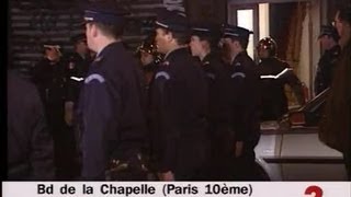 Policiers morts brûlés  Boulevard de la Chapelle [upl. by Evanthe439]