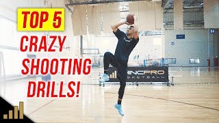 5 Crazy Basketball Drills to Shoot Better FAST [upl. by Armond]