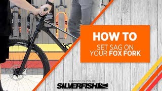 Set Sag on your Fox Fork [upl. by Elman]