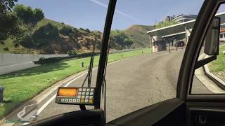 GTA 5 Bus Simulation  Chumash to Kortz Centre via UCLA [upl. by Eeramit72]