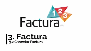 32 Cancelar Factura [upl. by Deacon]