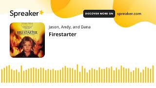 Firestarter made with Spreaker [upl. by Yenaj]