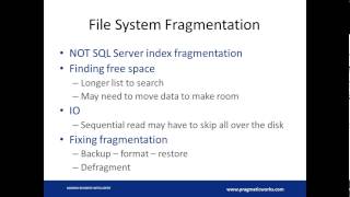 SQL Server File System Basics [upl. by Lem]