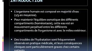 PHYSIOPATHOLOGIE PHYSIOPATHOLOGIE DES TROUBLES HYDROSODES [upl. by Alyakcim]