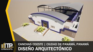 Proyecto de DISEÑO de un club de pádel  Canchas CDESTE Recorrido Virtual  Tu Proyecto Ya [upl. by Buffy211]