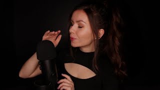 ASMR • Mic Blowing amp Breathy Whispers 💨 With Tapping [upl. by Anirroc]