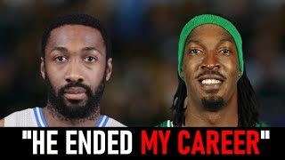 GILBERT ARENAS vs GERALD WALLACE 😂 EPIC BATTLES nba funny [upl. by Atirec]