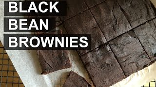 Black Bean Brownies  Vegan Quick and Delicious [upl. by Feriga]