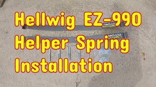 Hellwig Helper Spring EZ990 Install on a 1989 Chevy K1500Get the sag out [upl. by Stew317]