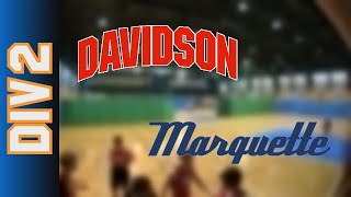 09 11 Davidson vs Marquette – Division 2 Jesień 2024 r [upl. by Ariaet952]