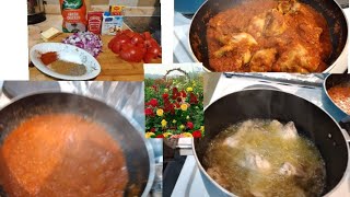 chickenrecipe cookingCHICKEN AND CREAM WITH VEGGIES [upl. by Lunseth]