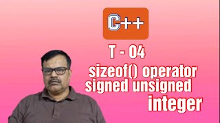 sizeof operator Signed and unsigned integer16 bit and 32 bit machine bca MCA ugcnetexam [upl. by Geirk]