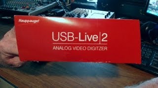 Hauppauge USBLive 2 Video Digitizer  Works Great [upl. by Inaliel]